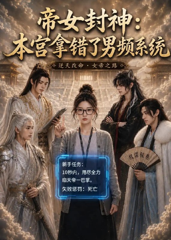 帝女封神本宫拿错了男频系统&帝女封神本宫拿错了男频系统（60集）AI短剧