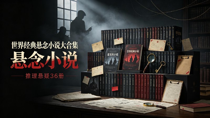 《世界经典悬念小说大合集》套装共36册 匪夷所思 局中局[pdf]