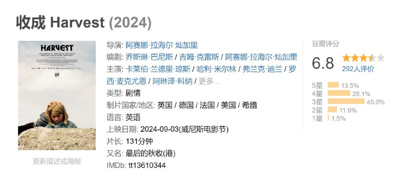 收成 Harvest (2024)