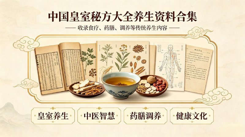 中国皇室秘方大全养生资料合集