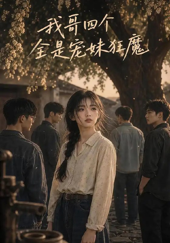 我哥四个全是宠妹狂魔（100集）AI短剧