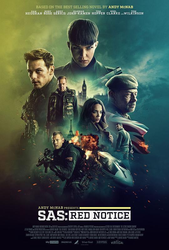 特种空勤团：红色通缉令 SAS: Red Notice (2021) 4K/2160p 原盘Remux 中文字幕 【47.99GB】已刮削