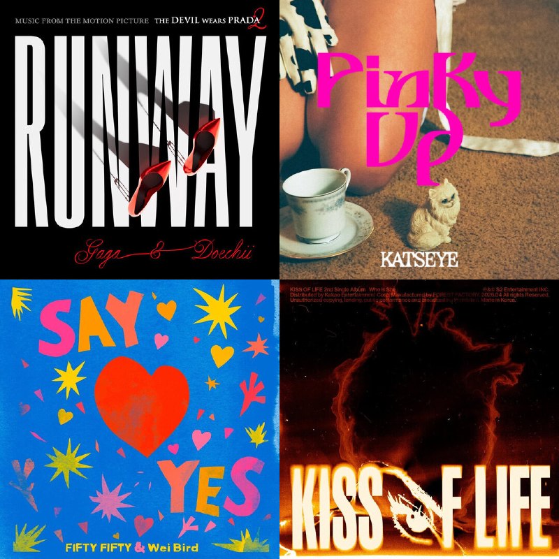 【无损FLAC格式】2026年4月10日发行新单曲