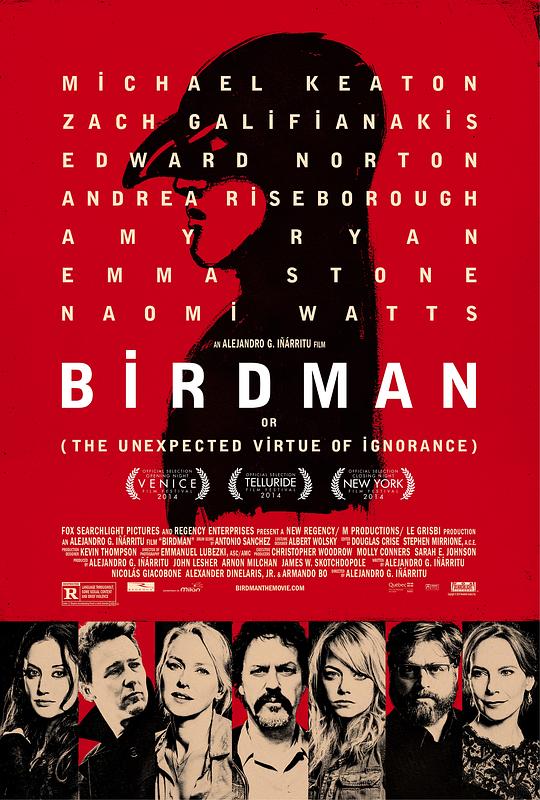 鸟人 Birdman or (The Unexpected Virtue of Ignorance) (2014) 1080p 原盘Remux 中文字幕 【36.48GB】已刮削