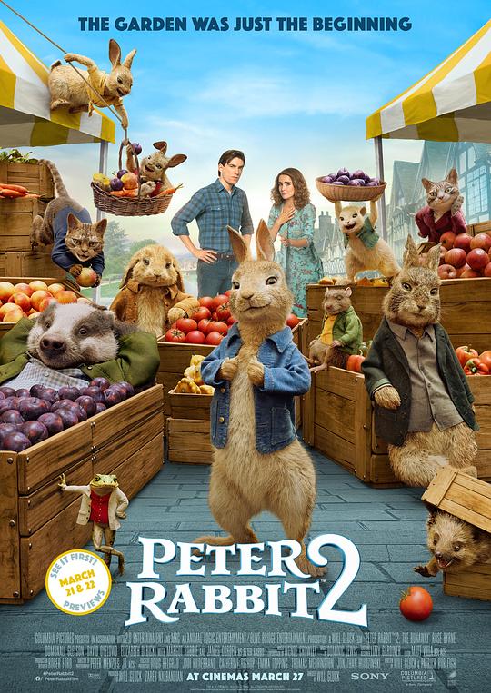比得兔2:逃跑计划 Peter Rabbit 2: The Runaway (2021) 4K/2160p 原盘Remux 【38.58GB】已刮削