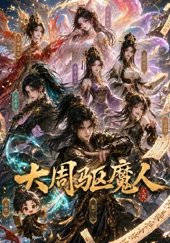 大周驱魔人（192集）AI短剧