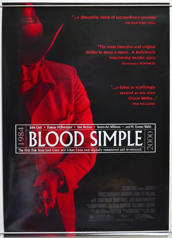 血迷宫 Blood Simple (1985) 4K 超高清 原盘REMUX 中文字幕 杜比视界 HDR10 DoVi H265 DTS-HD MA 5.1