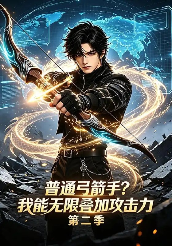普通弓箭手?我能无限叠加攻击力第二季&普通弓箭手我能无限叠加攻击力第二季(77集)AI短剧