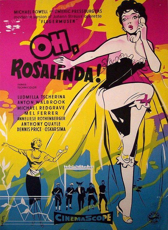 彩凤游龙 Oh... Rosalinda!! (1955) 1080p 原盘Remux 【19.41GB】已刮削