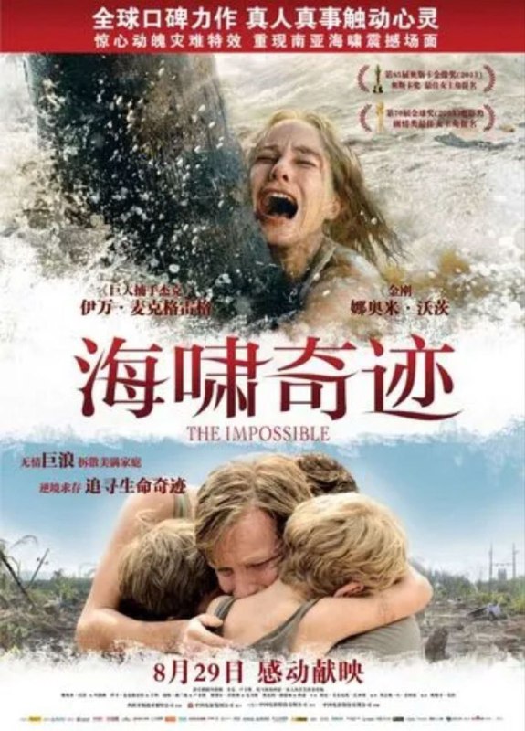 海啸奇迹 (2012) 4K 简英硬字幕