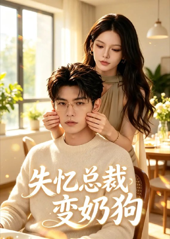 失忆总裁变奶狗(46集)AI短剧