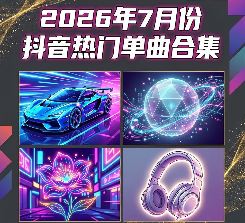 2026年7月份抖音热门单曲合集