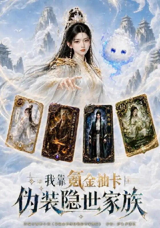 我靠氪金抽卡伪装隐世家族（80集）AI短剧