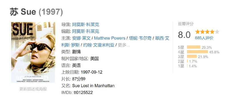 苏 Sue (1997)