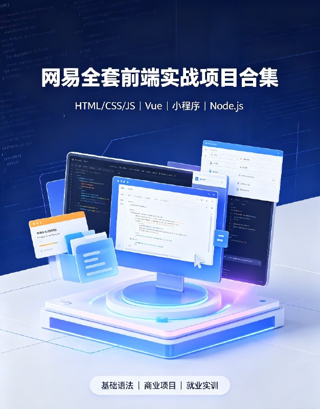 网易9大前端项目就业实训营【价值4000元】