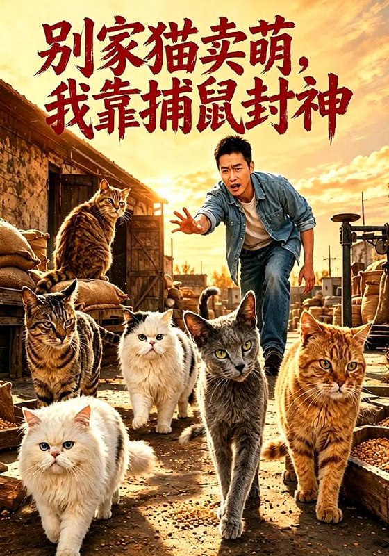 别家猫卖萌，我靠捕鼠封神（65集）赵焕城＆林学|短剧