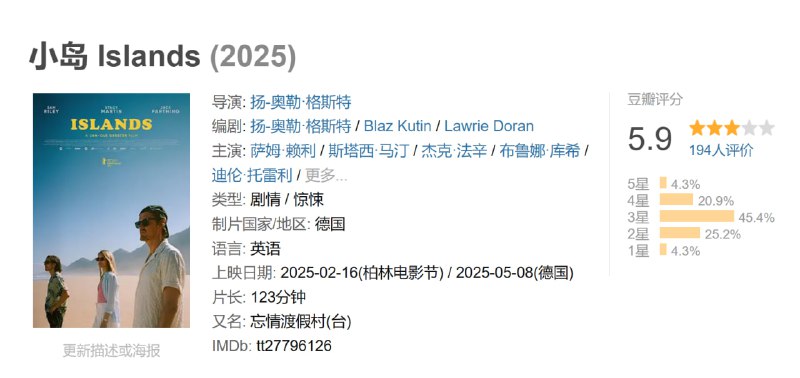 小岛 Islands (2025)