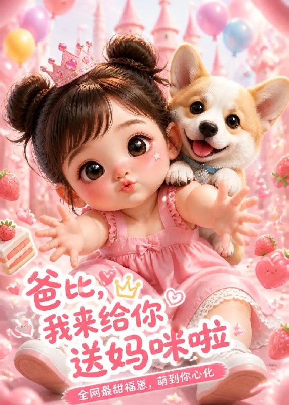 爸比，我来给你送妈咪啦&爸比我来给你送妈咪啦（89集）AI短剧