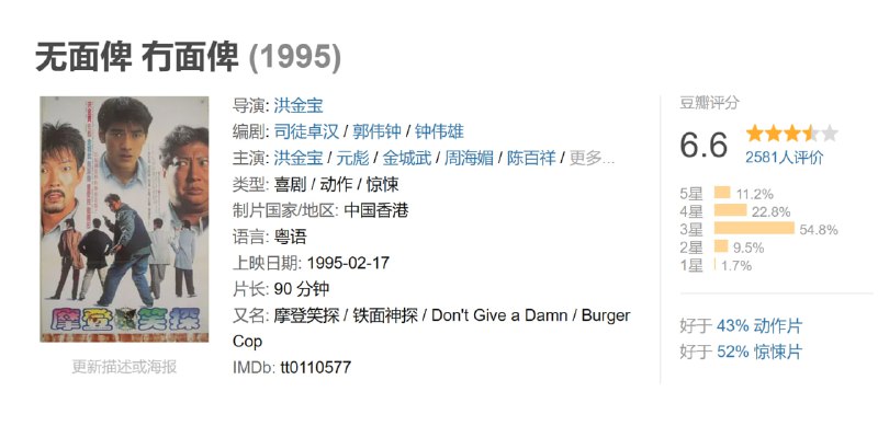 无面俾 冇面俾 (1995)