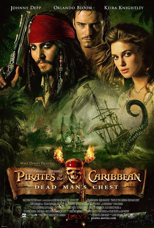 加勒比海盗2:亡灵的宝藏 Pirates of the Caribbean: Dead Man's Chest (2006) 4K/2160p 原盘Remux 中文字幕 【54.27GB】已刮削