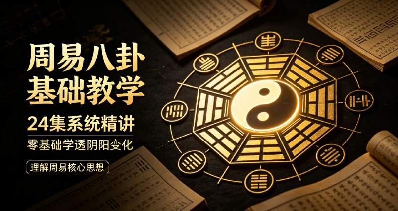 周易八卦基础教学二十四集课程