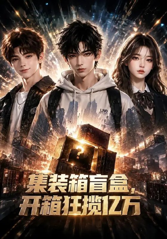 集装箱盲盒，开箱狂揽亿万&集装箱盲盒开箱狂揽亿万（60集）AI短剧