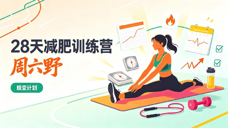 周六野28天减肥训练营