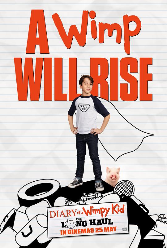 新小屁孩日记 Diary of a Wimpy Kid: The Long Haul (2017) 1080p 原盘Remux 中文字幕 【22.12GB】已刮削