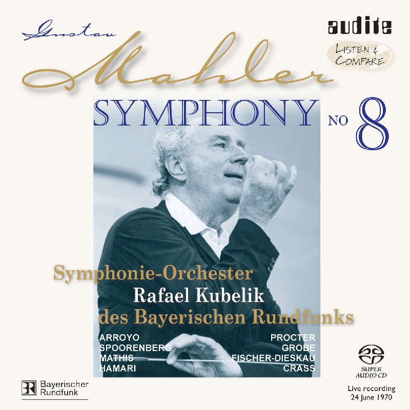 Mahler - Symphony No. 8 - Symphonie Orchester der Bayerischen Rundfunks, Rafael Kubelik (2005) (SACD)