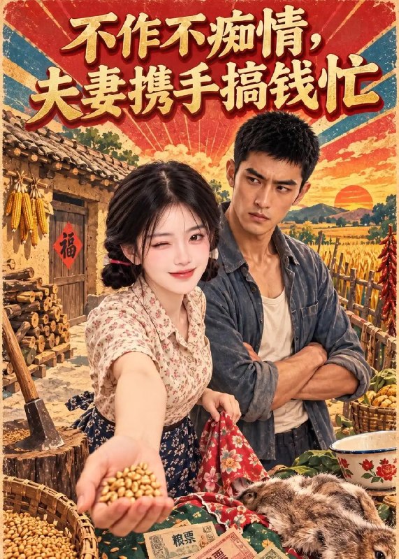 不作不痴情，夫妻携手搞钱忙&不作不痴情夫妻携手搞钱忙（120集）AI短剧