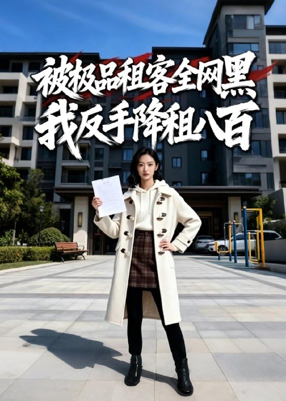 被极品租客全网黑我反手降租八百 (30集) Ai短剧 | 短剧