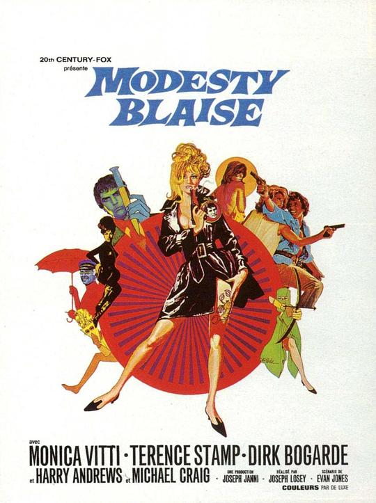 女谍玉娇龙 Modesty Blaise (1966) 1080p 原盘Remux 中文字幕 【31.83GB】已刮削