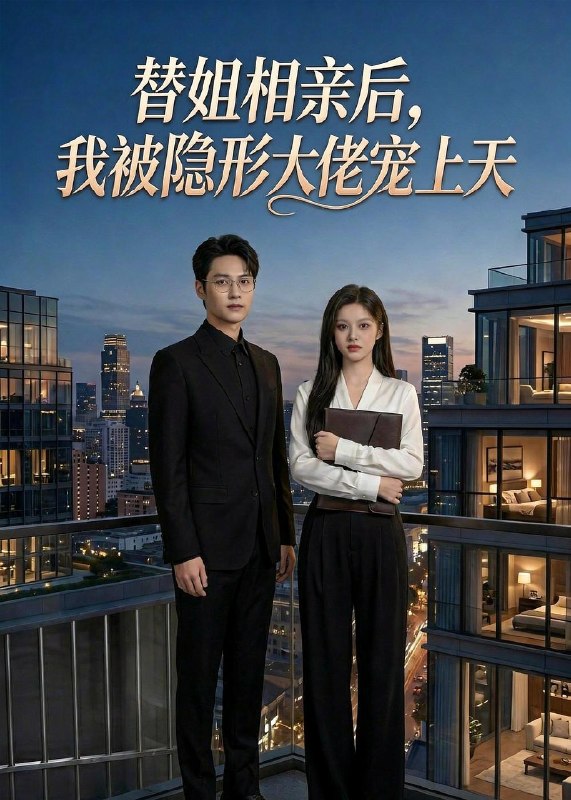 替姐相亲后我被隐形大佬宠上天 (54集) Ai短剧 | 短剧