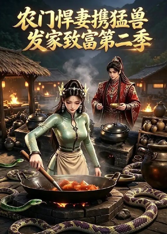 农门悍妻携猛兽发家致富第二季（52集）AI短剧