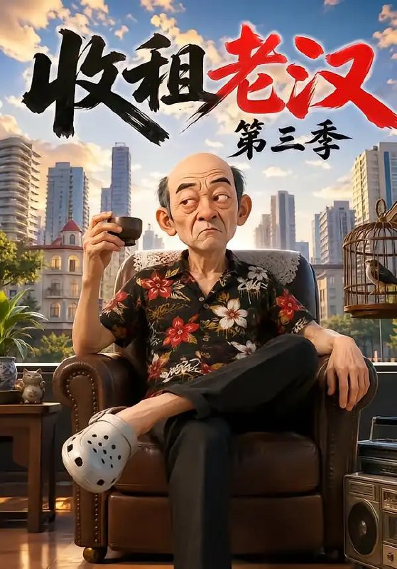 收租老汉第三季（118集）AI短剧