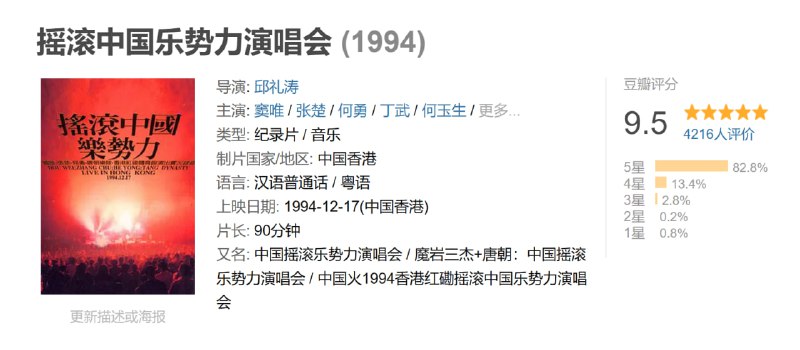 摇滚中国乐势力演唱会 (1994)