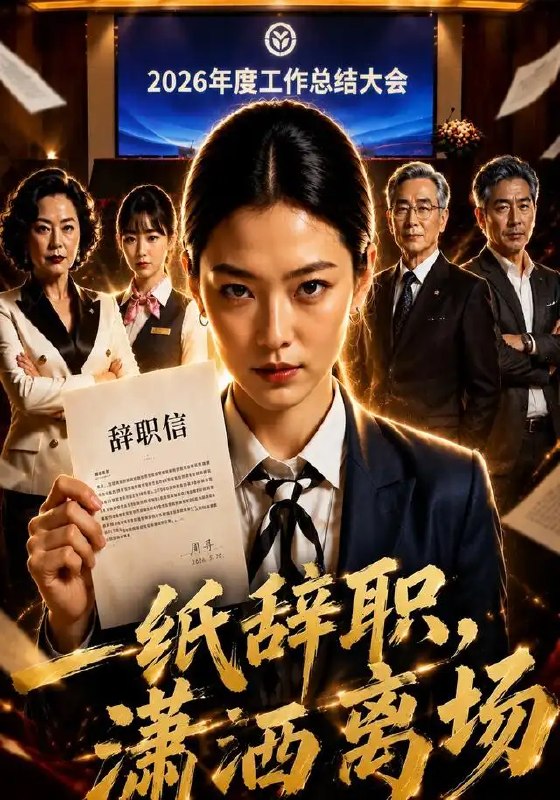 一纸辞职，潇洒离场&一纸辞职潇洒离场（60集）AI短剧
