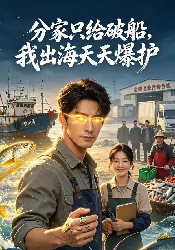 分家只给破船，我出海天天爆护&分家只给破船我出海天天爆护（111集）AI短剧