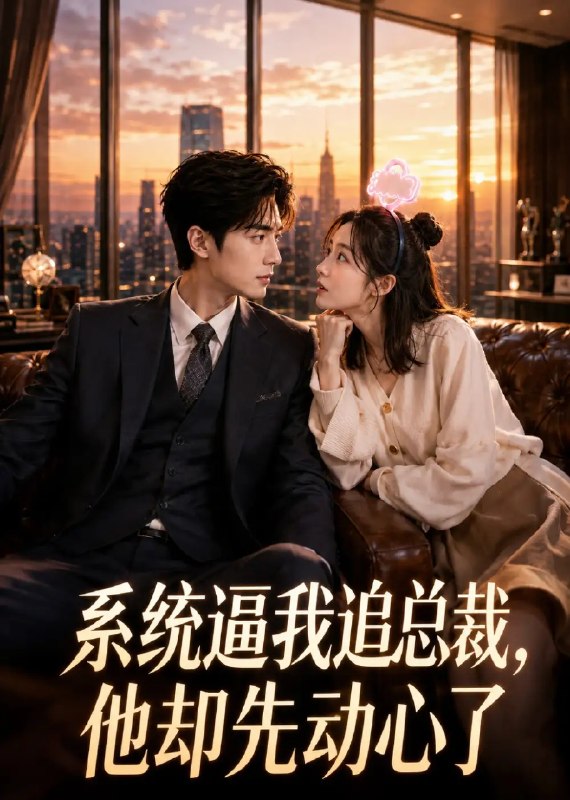系统逼我追总裁,他却先动心了&系统逼我追总裁他却先动心了(25集)AI短剧
