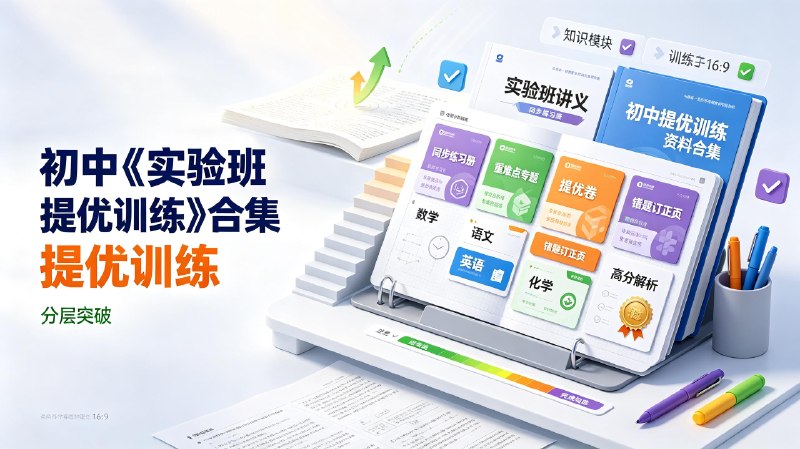初中《实验班提优训练》合集无水印