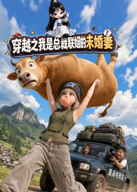 穿越之我是总裁联姻的未婚妻（120集）AI短剧