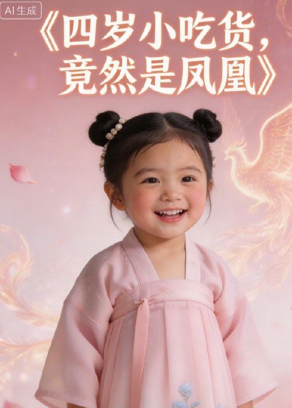 四岁小吃货竟然是凤凰 (43集) Ai短剧 | 短剧