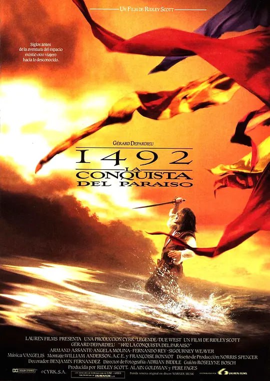 哥伦布传 1492 Conquest of Paradise (1992)