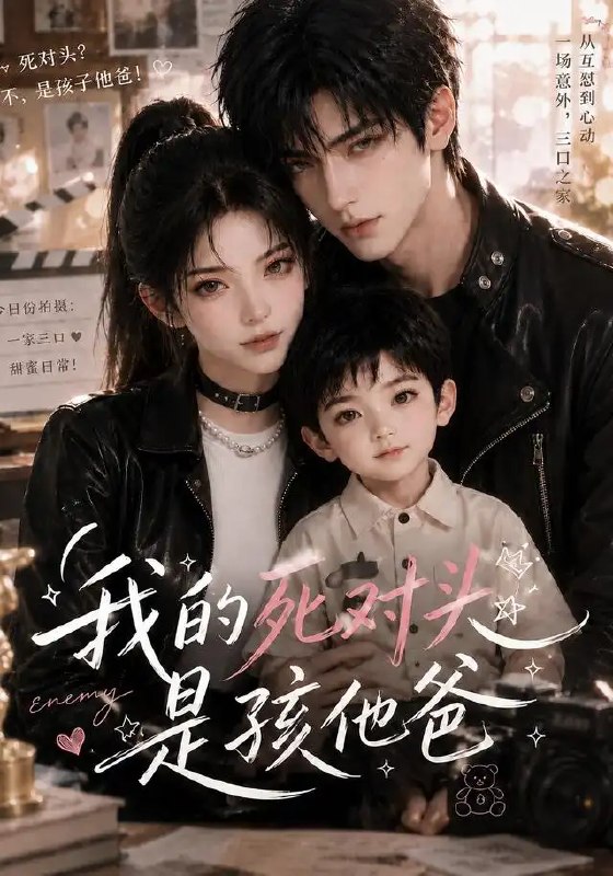 我的死对头是孩他爸(57集)AI短剧