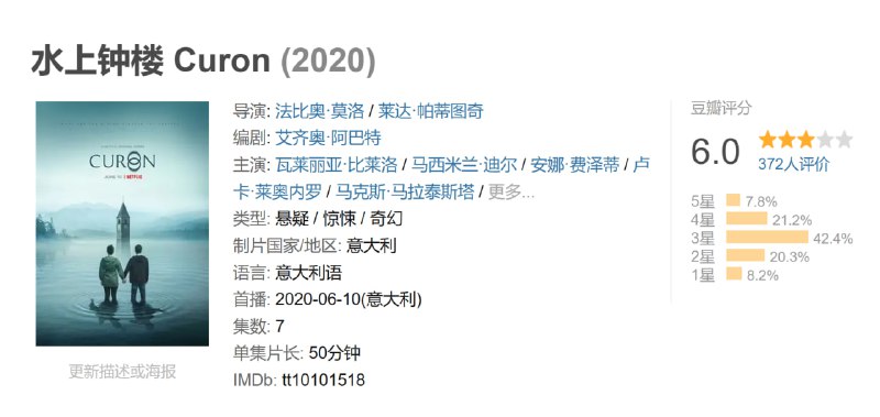 水上钟楼 Curon (2020)