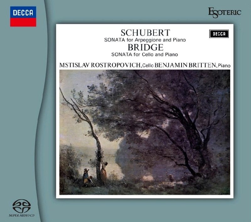 Schubert - Sonata for Arpeggione etc. - Mstislav Rostropovich, Benjamin Britten (2024)(SACD) 1961-1968/2025