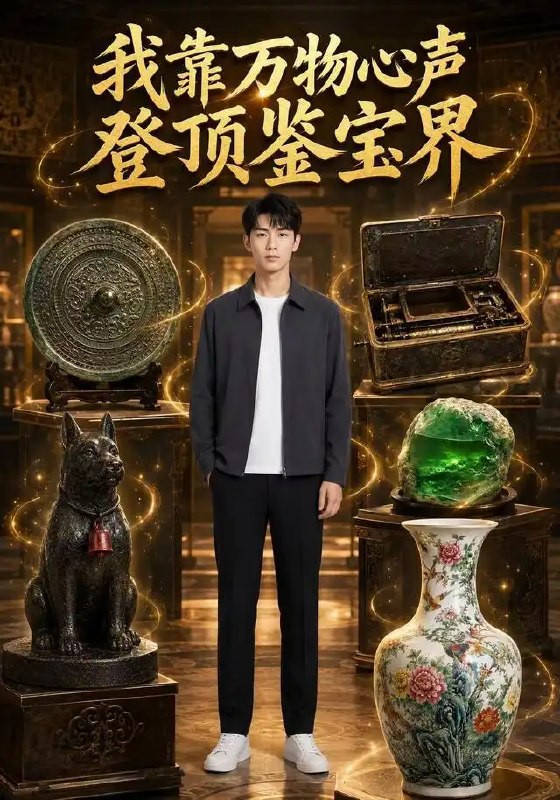 我靠万物心声登顶鉴宝界（37集）AI短剧