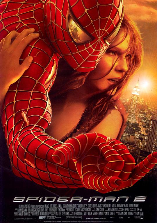 蜘蛛侠2 Spider-Man 2 (2004) 4K/2160p 原盘Remux 中文字幕 【53.57GB】已刮削