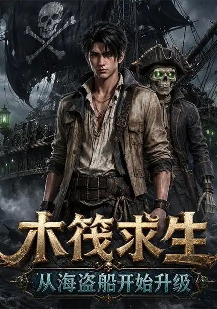 木筏求生从海盗船开始升级&木筏求生从海盗船开始升级(78集)AI短剧