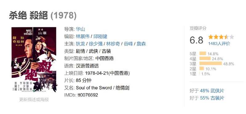 杀绝 殺絕 (1978)